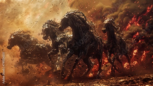 The Four Horsemen of the Apocalypse
 photo