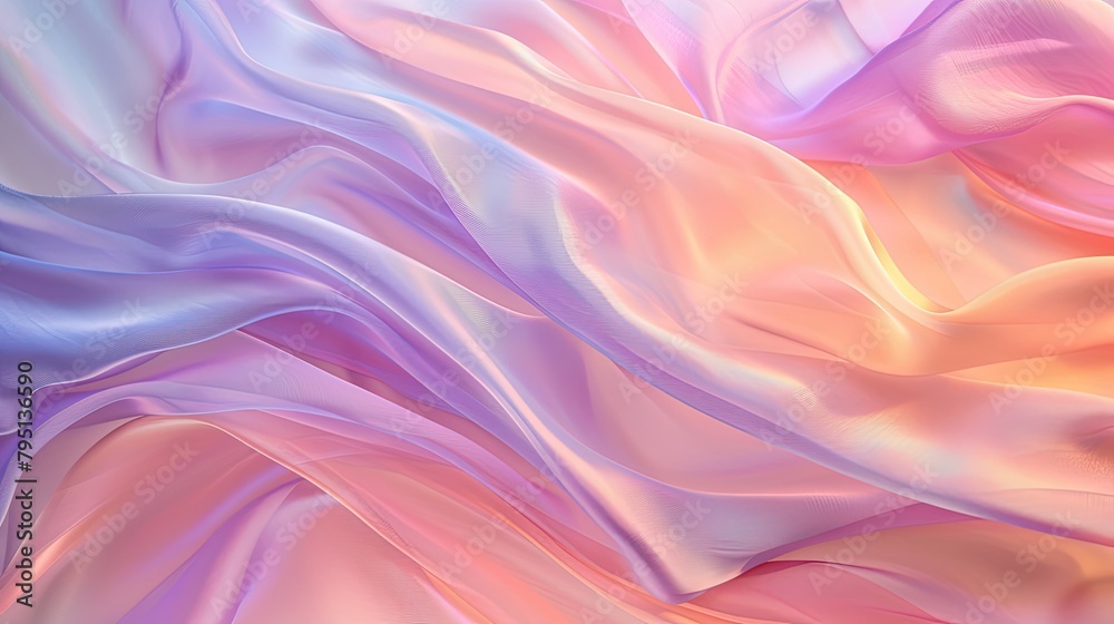 Obraz premium soft abstract silk wave background