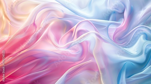 soft abstract silk wave background