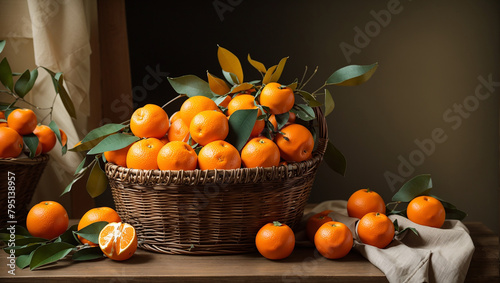 Basket of mangoes 