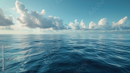 Sun Setting Over Ocean From Boat
