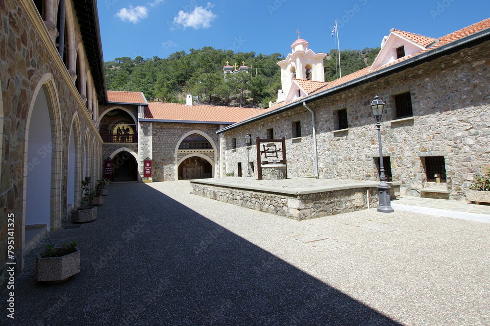kykkos monastery - one of the wealthiest and best-known monasteries in Cyprus. kykkos monastery - one of the wealthiest and best-known monasteries in Cyprus.