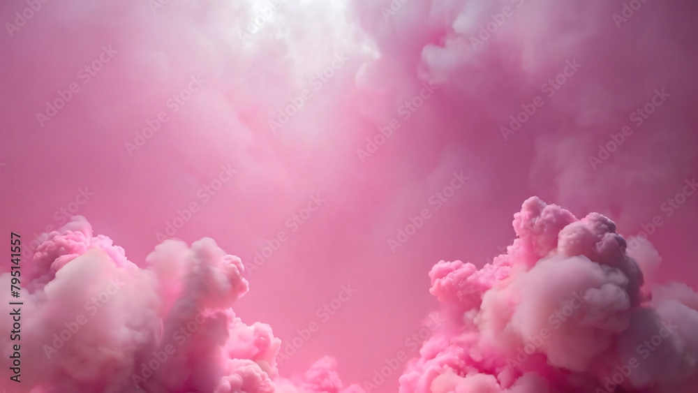 Smoke on a Soft Pink Background Smoke on a Soft Pink Background