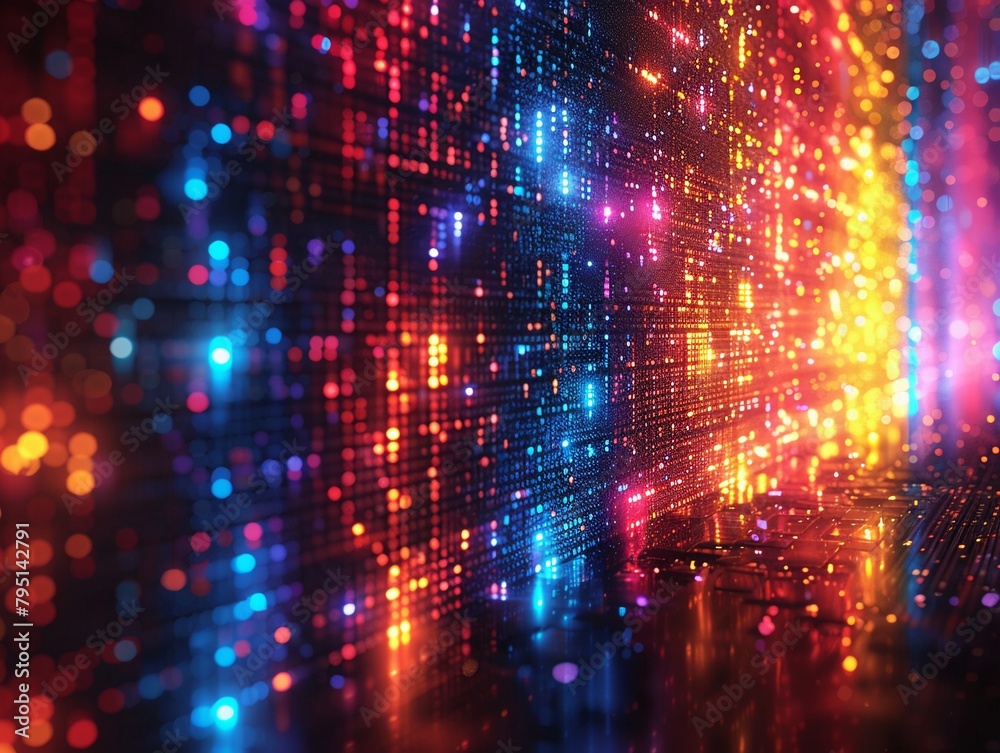 Hexadecimal colors displayed in a rainbow of computer code Hexadecimal colors displayed in a rainbow of computer code