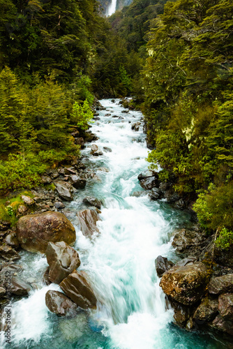 nature  river  rocks  beautiful  flowing