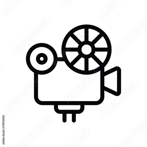 Movie Projector vector icon