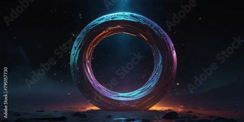 Spherical portal of cosmic energy photo