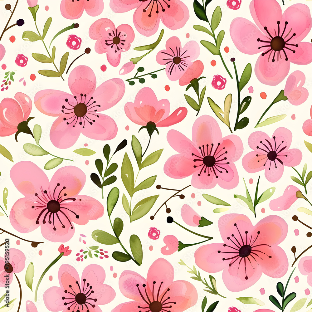 seamless floral pattern seamless floral pattern