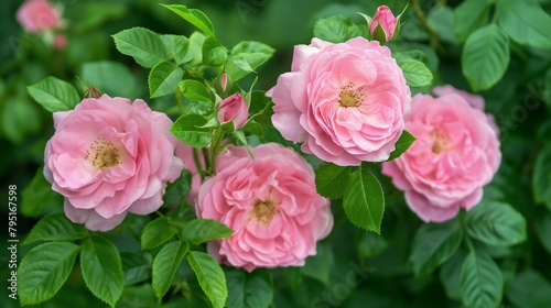 pink rugosa roses