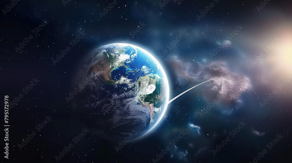 Obraz premium earth in space