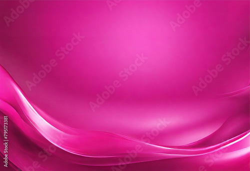 Pink background with white swirls and abstract fuchsia fantasy design.