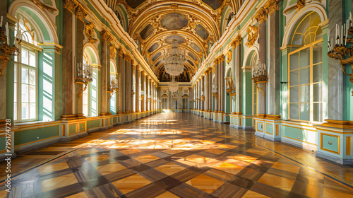 Winter Palace State Hermitage museum in Saint Petersbu photo