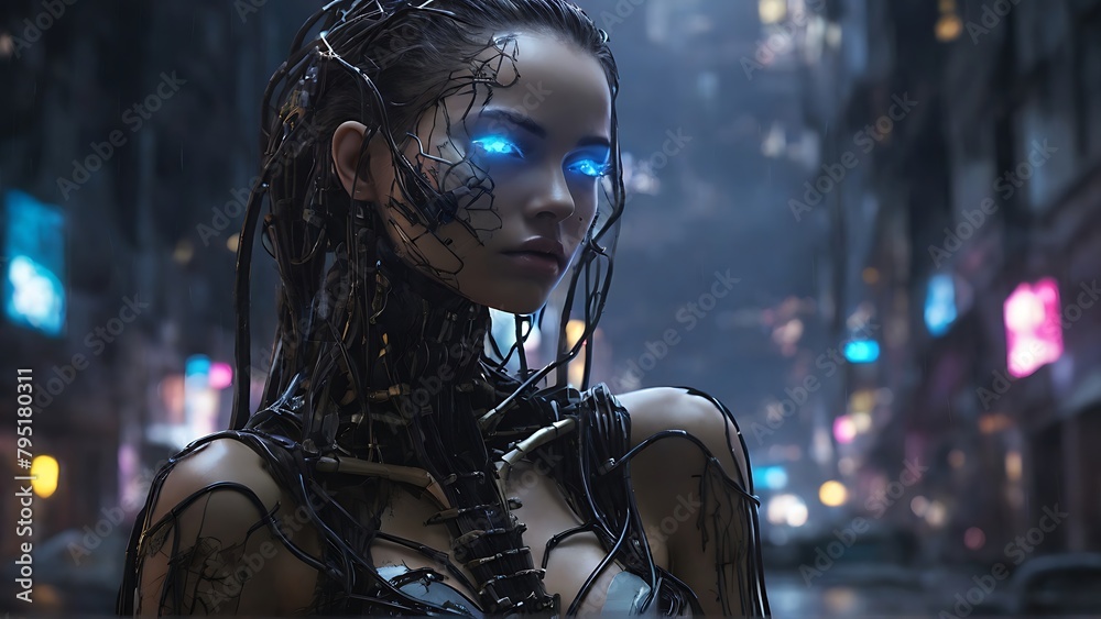 Vividly Desolate Neon-lit Bioluminescence A Haunting Glow Vividly Desolate Neon-lit Bioluminescence A Haunting Glow