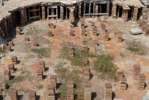 Ancient Bathhouse Ruins at Kourion photo