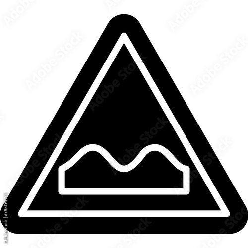 Uneven Road Icon