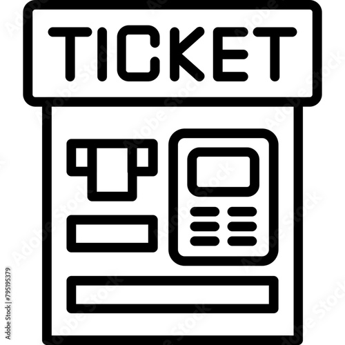 Ticket Machine Icon