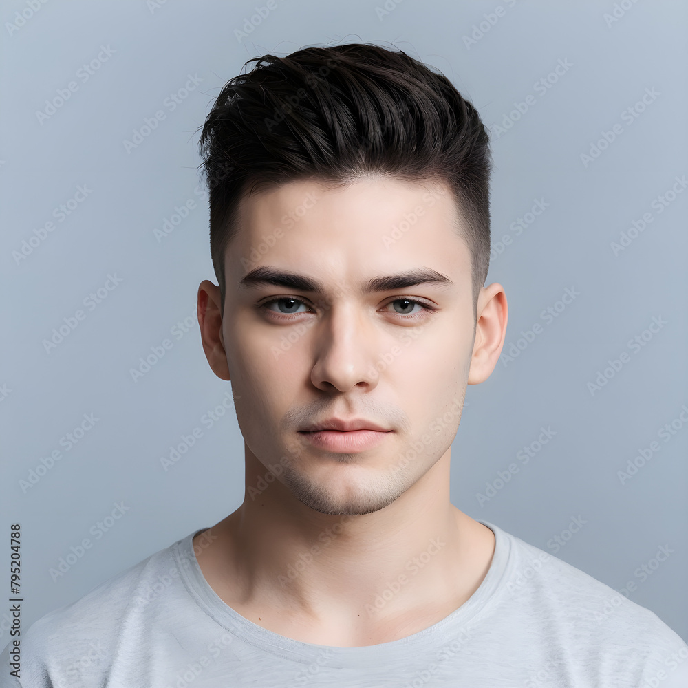 Obraz premium Long Hair with Natural Waves