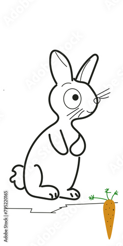 rabbit and carrot