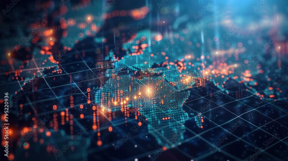 A world financial system Where stocks soar and currencies fluctuate based on supply and demand, the interconnectedness of the global economy
