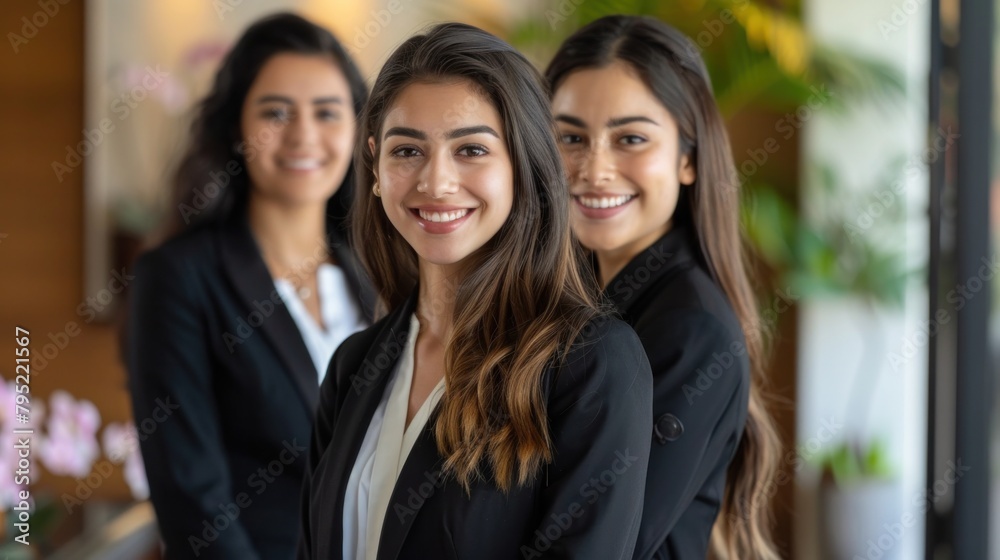 An excellent service team led by our talented female employees. From managing customer inquiries An excellent service team led by our talented female employees. From managing customer inquiries