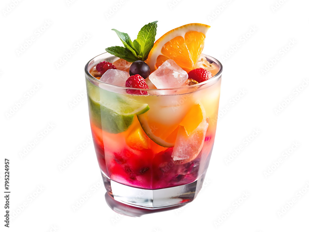 Drinks isolated on transparent background Drinks isolated on transparent background