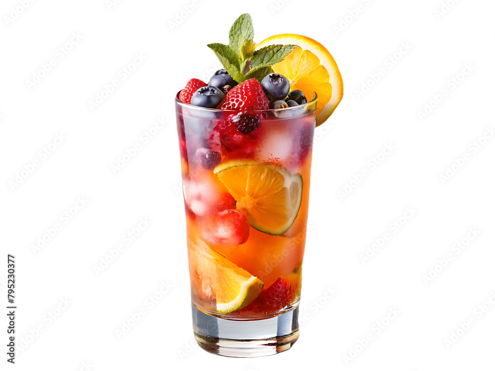 Drinks isolated on transparent background Drinks isolated on transparent background