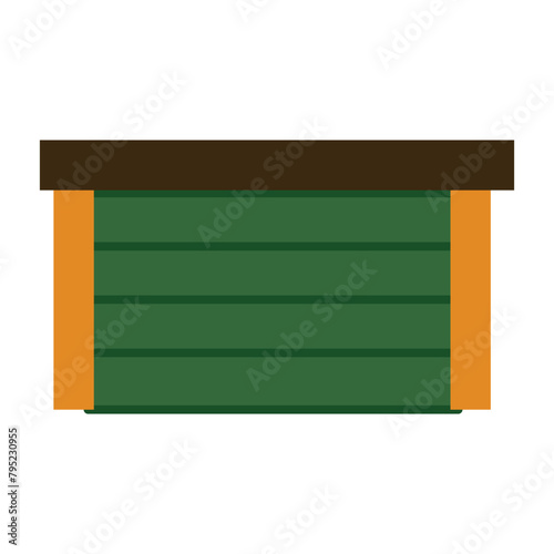 House real estate icon vector illustration graphic design. Traditional brown house, suitable for use in property design, housing logos, settlements etc