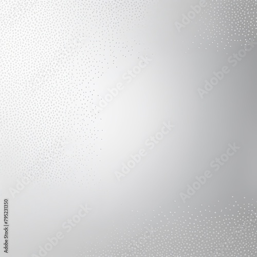 Gray color gradient light grainy background white vibrant abstract spots on white noise texture effect blank empty pattern with copy space for product 