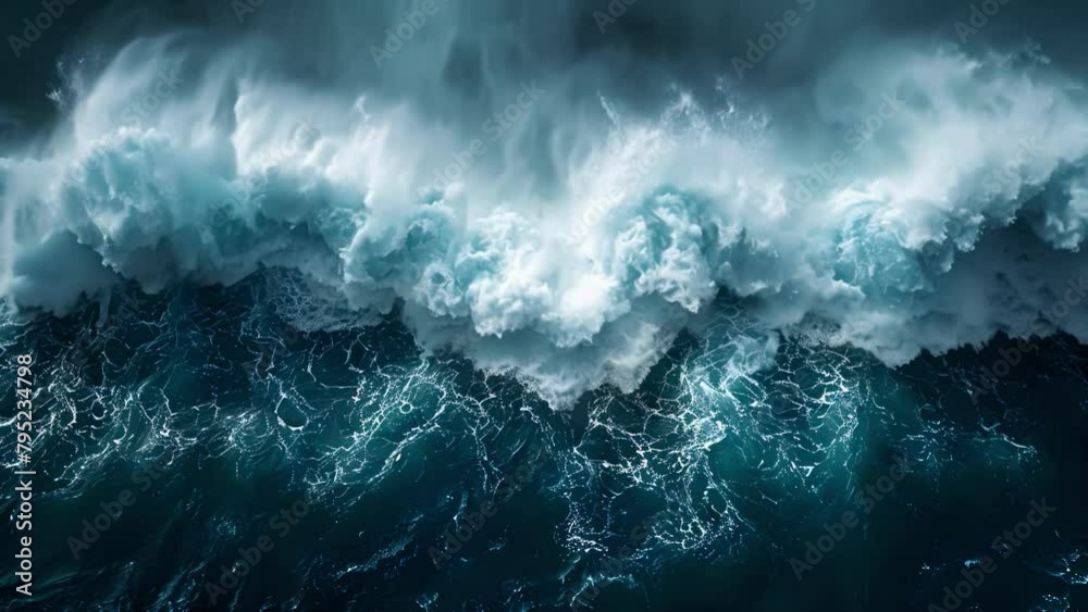 Ocean's Fury: A Symphony in Waves. Concept Ocean Waves, Power of Nature, Coastal Beauty, Seafoam Splendor, Majestic Oceans Ocean's Fury: A Symphony in Waves. Concept Ocean Waves, Power of Nature, Coastal Beauty, Seafoam Splendor, Majestic Oceans