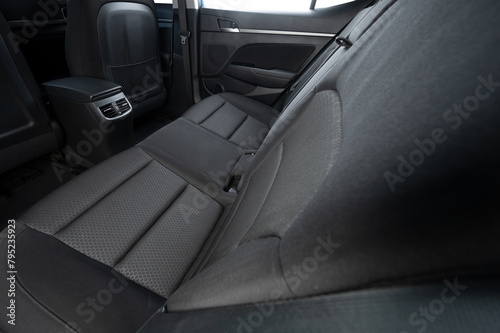 Comfortable sedan car interior © PixieMe