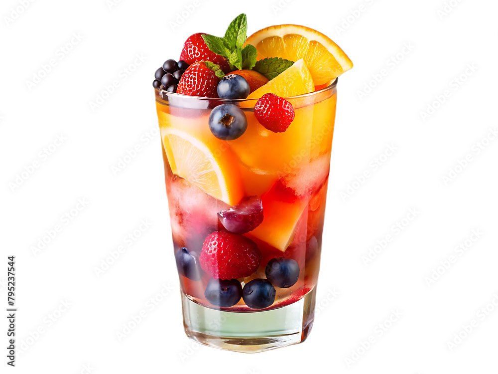 Drinks isolated on transparent background Drinks isolated on transparent background