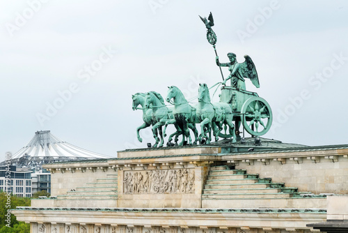 Quadriga auf dem Brandenburger Tor, Berlin, Deutschland
