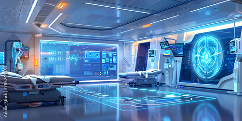 The Future of Medicine: High-Tech Healing Spaces, Futuristic Medical Facility