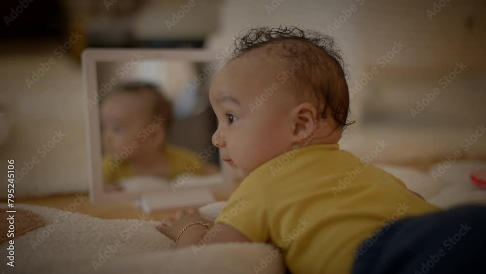 Childcare Parenthood Scene of Happy Young Boy Funny and Joyful Childcare Parenthood Scene of Happy Young Boy Funny and Joyful