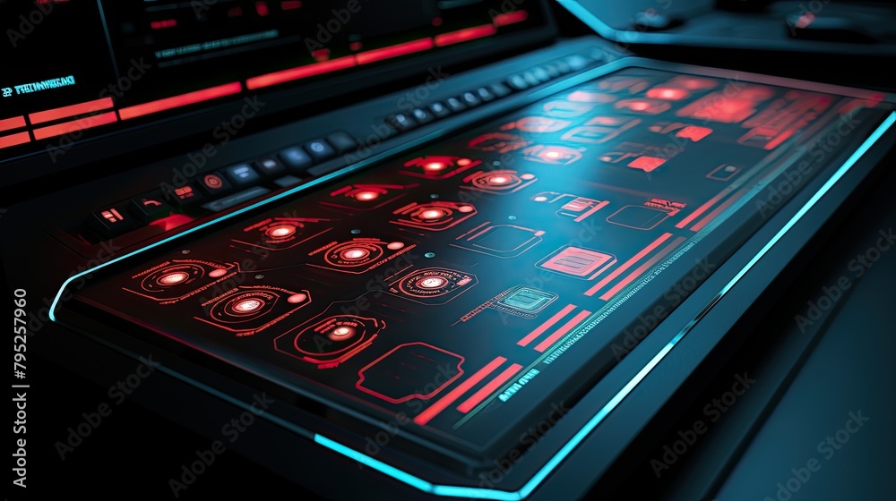 Abstract AI-generated background with digital shapes, futuristic elements and patterns. Future technologies and artificial intelligence concept. Abstract AI-generated background with digital shapes, futuristic elements and patterns. Future technologies and artificial intelligence concept.