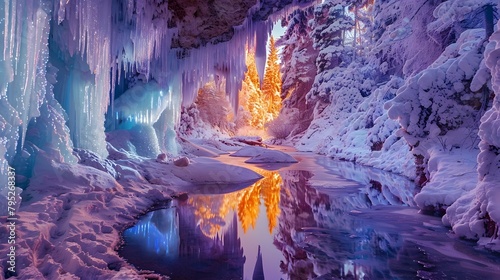 Mesmerizing Ice Crystal Cav...