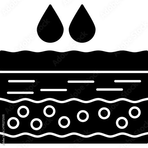 Underground Water Icon