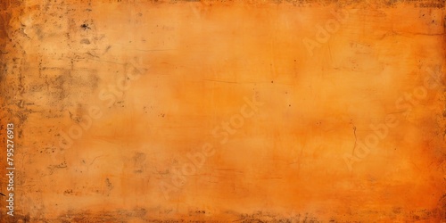 Orange background paper with old vintage texture antique grunge textured design, old distressed parchment blank empty with copy space for product 