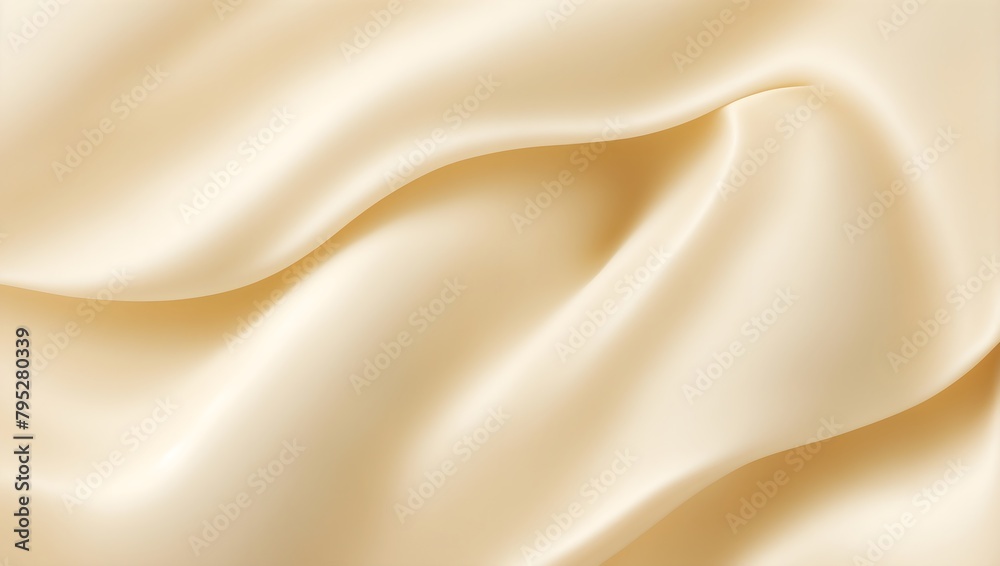 Soft satin elegance background. Creamy silk fabric with smooth and flowing waves. Soft satin elegance background. Creamy silk fabric with smooth and flowing waves.