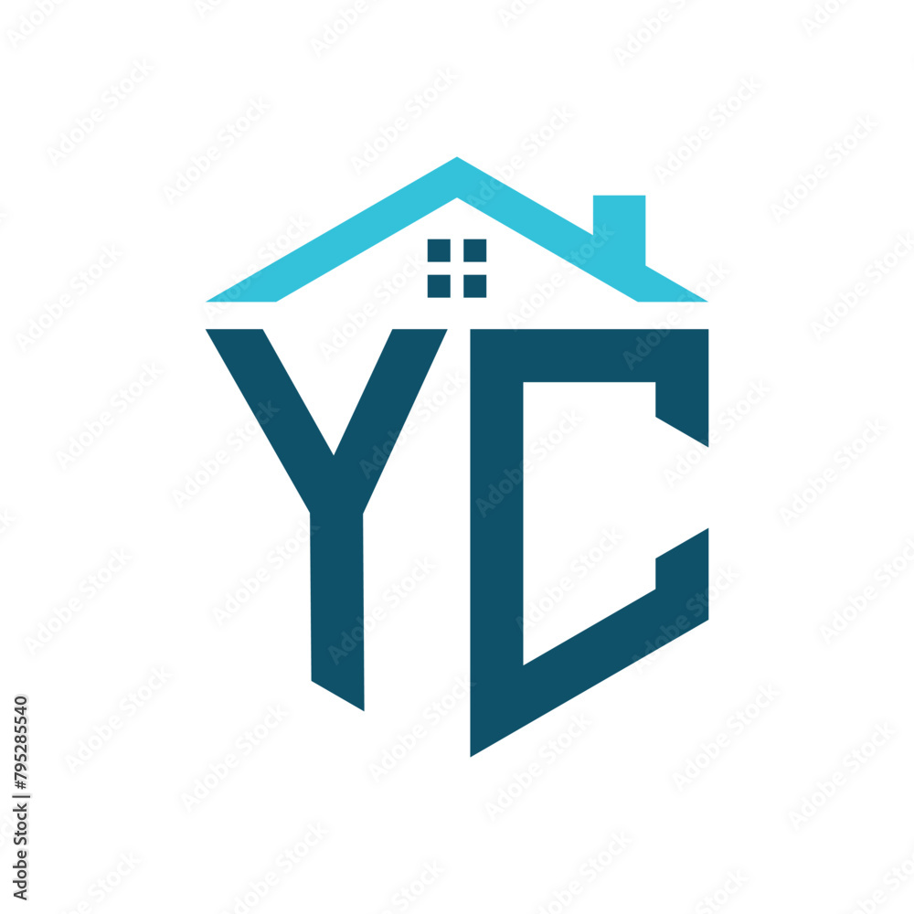 YC House Logo Design Template. Letter YC Logo for Real Estate, Construction or any House Related Business YC House Logo Design Template. Letter YC Logo for Real Estate, Construction or any House Related Business