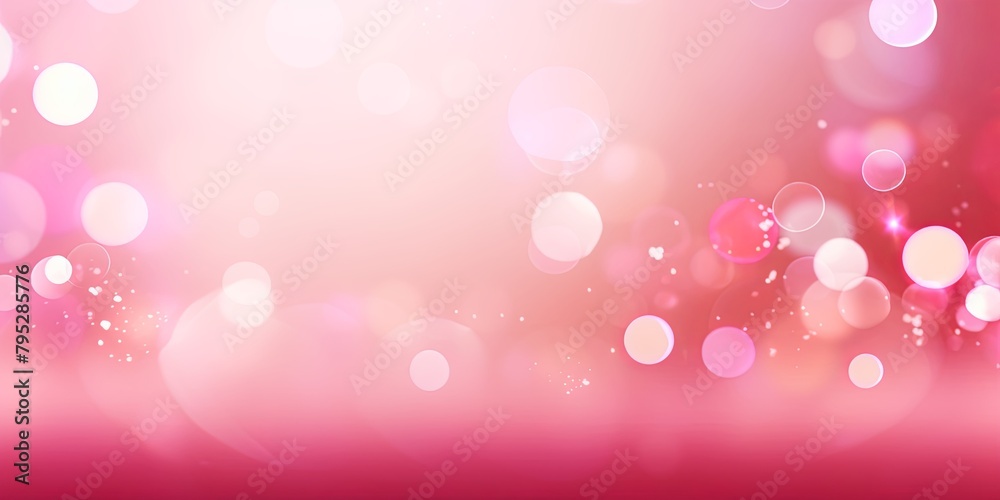 Pink background with light bokeh abstract background texture blank empty pattern with copy space for product design or text copyspace mock-up 