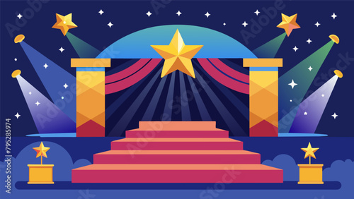 The stage was adorned with shining stars and bright lights setting the perfect backdrop for the exceptional achievements of the students to be
