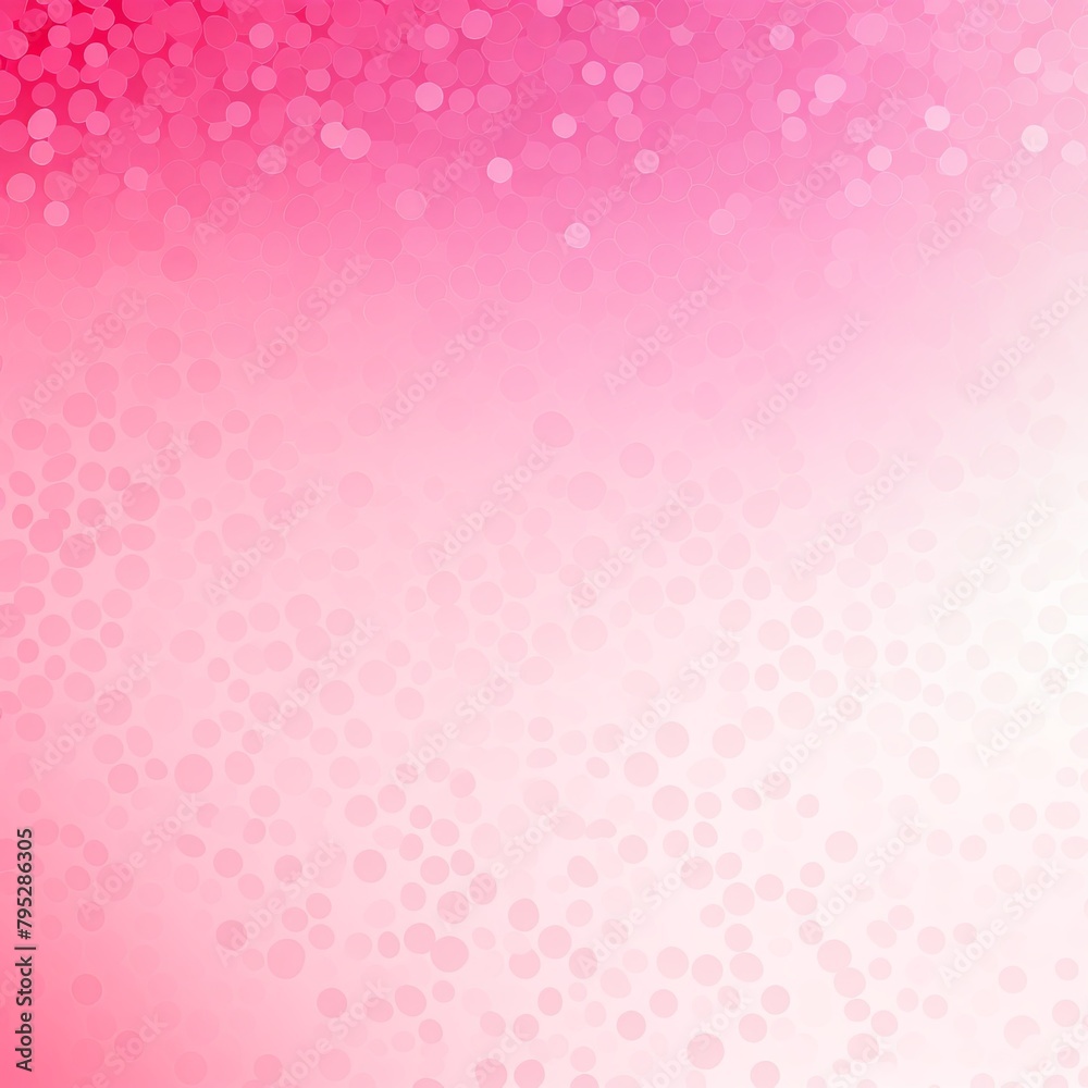 Pink color gradient light grainy background white vibrant abstract spots on white noise texture effect blank empty pattern with copy space for product 