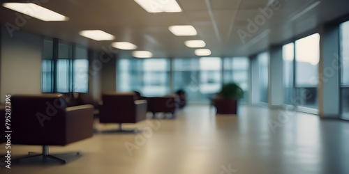 Blurred Business Office  Ideal Background for Corporate Settings  Business presentations  corporate website backgrounds  professional event banners