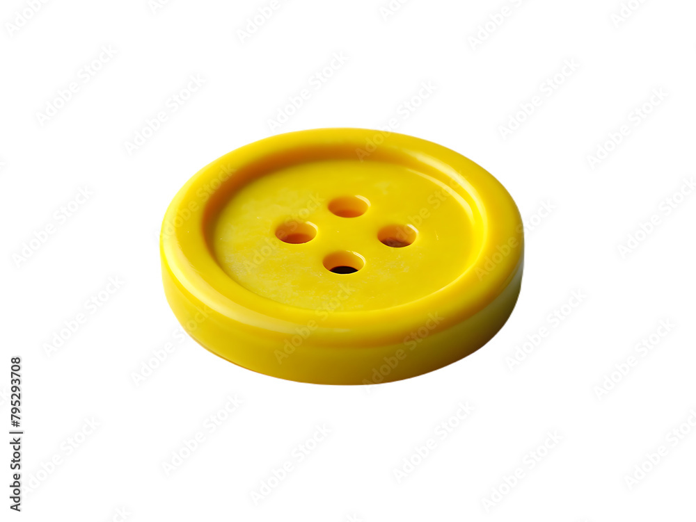 Button isolated on transparent background Button isolated on transparent background