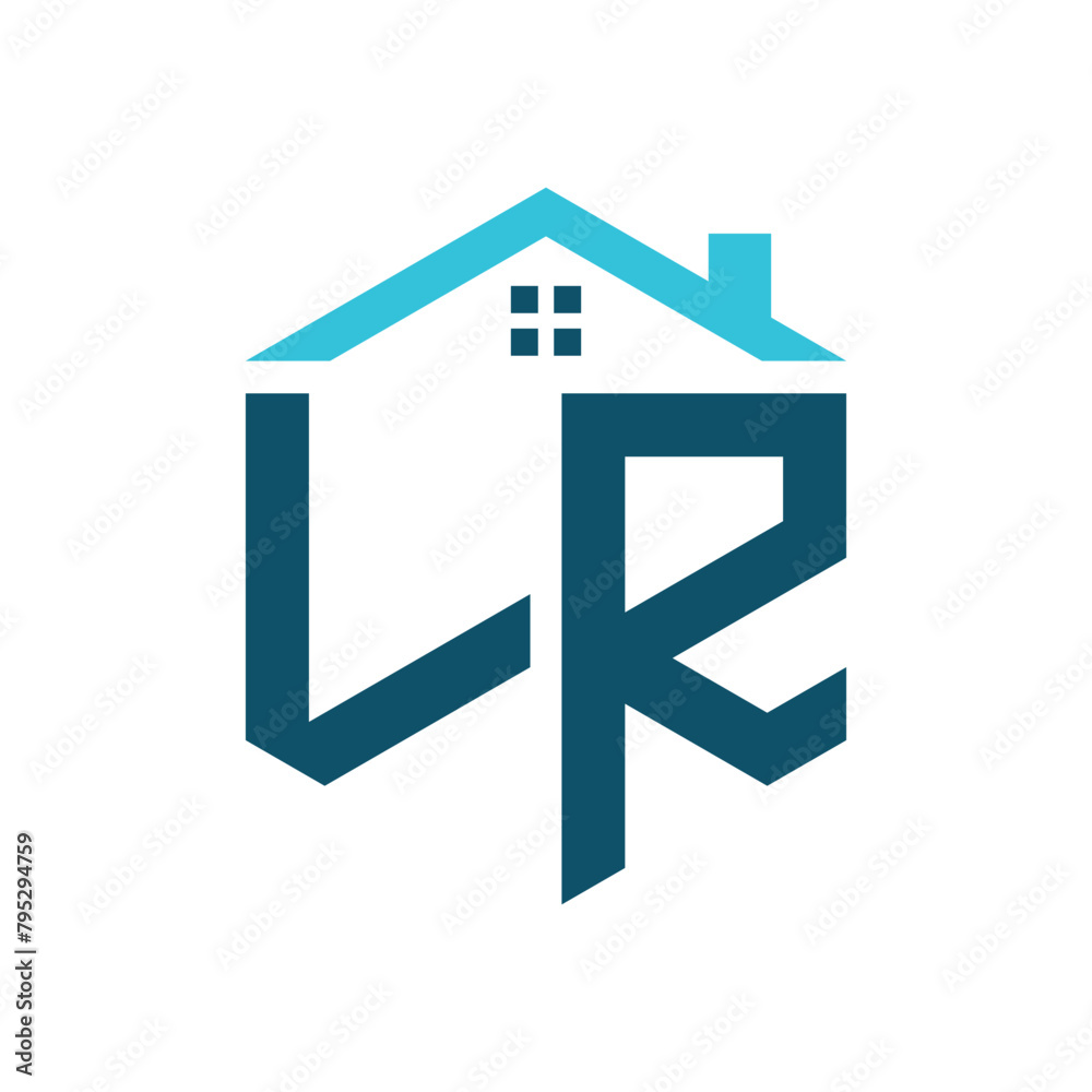 LR House Logo Design Template. Letter LR Logo for Real Estate, Construction or any House Related Business LR House Logo Design Template. Letter LR Logo for Real Estate, Construction or any House Related Business