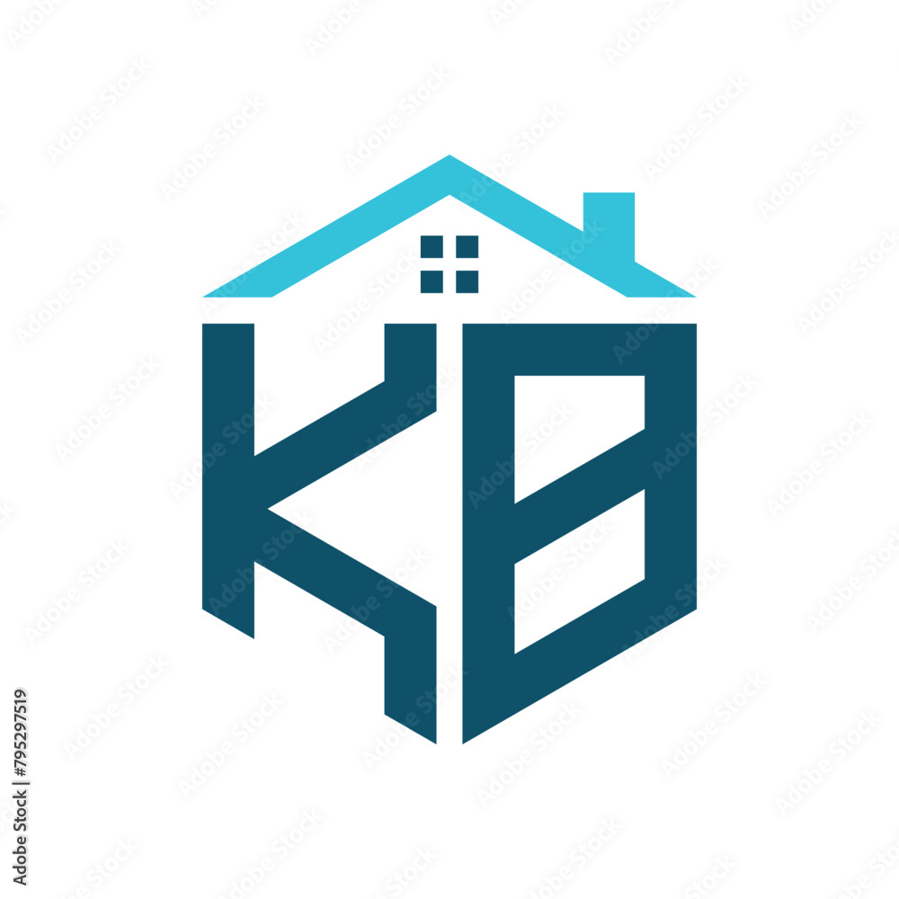 KB House Logo Design Template. Letter KB Logo for Real Estate, Construction or any House Related Business KB House Logo Design Template. Letter KB Logo for Real Estate, Construction or any House Related Business