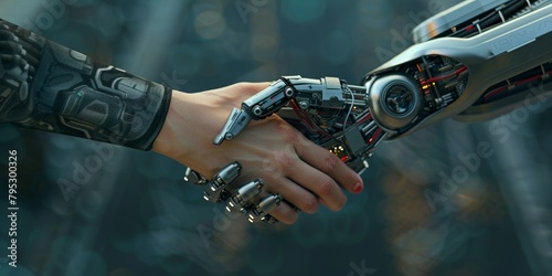 Human-AI Handshake: The Intersection of Humanity and Robotics