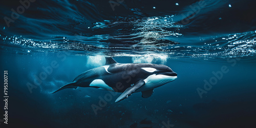 Orca. Animali. photo