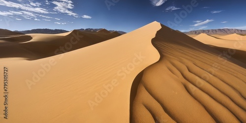 Photo Of a Dune in Hot Arabic Desert